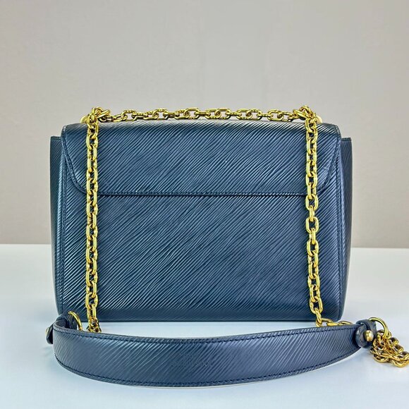 Louis Vuitton Black Epi Leather Twist Shoulder Bag Crossbody - Picture 3 of 8